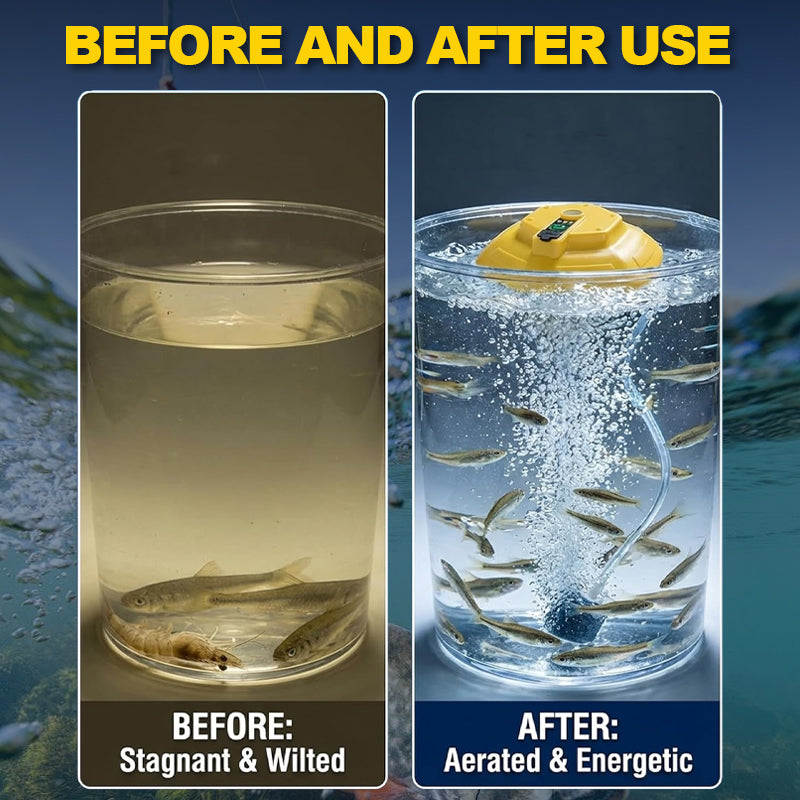 Portable Floating Fishing Aerator Pump
