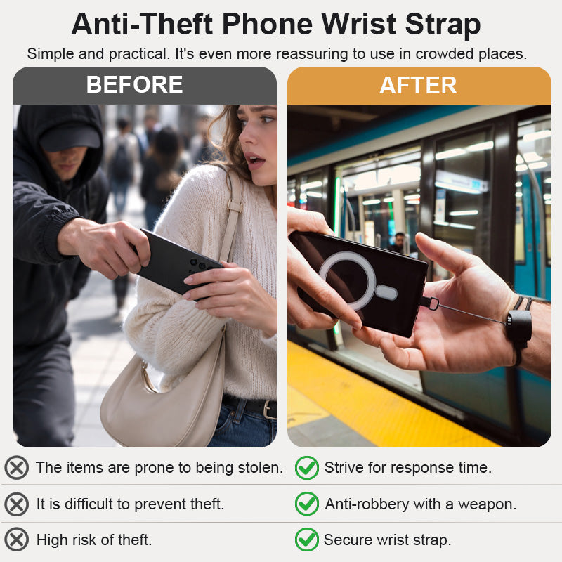 📱 Anti-Theft Phone Wrist Strap