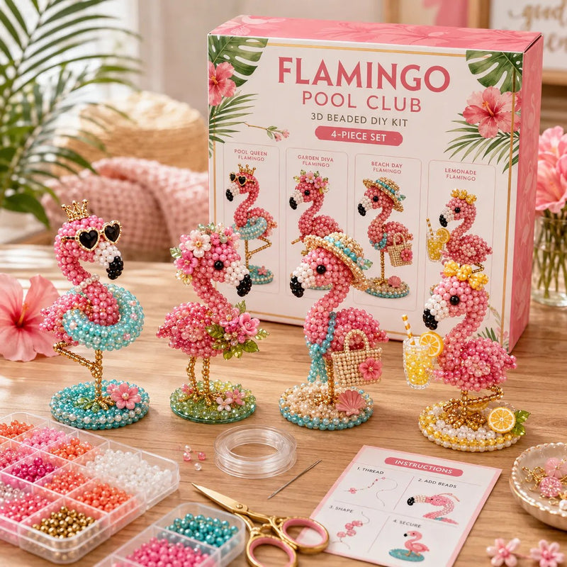 🧵✨Creative Beaded Mini World 3D DIY Kit Collection