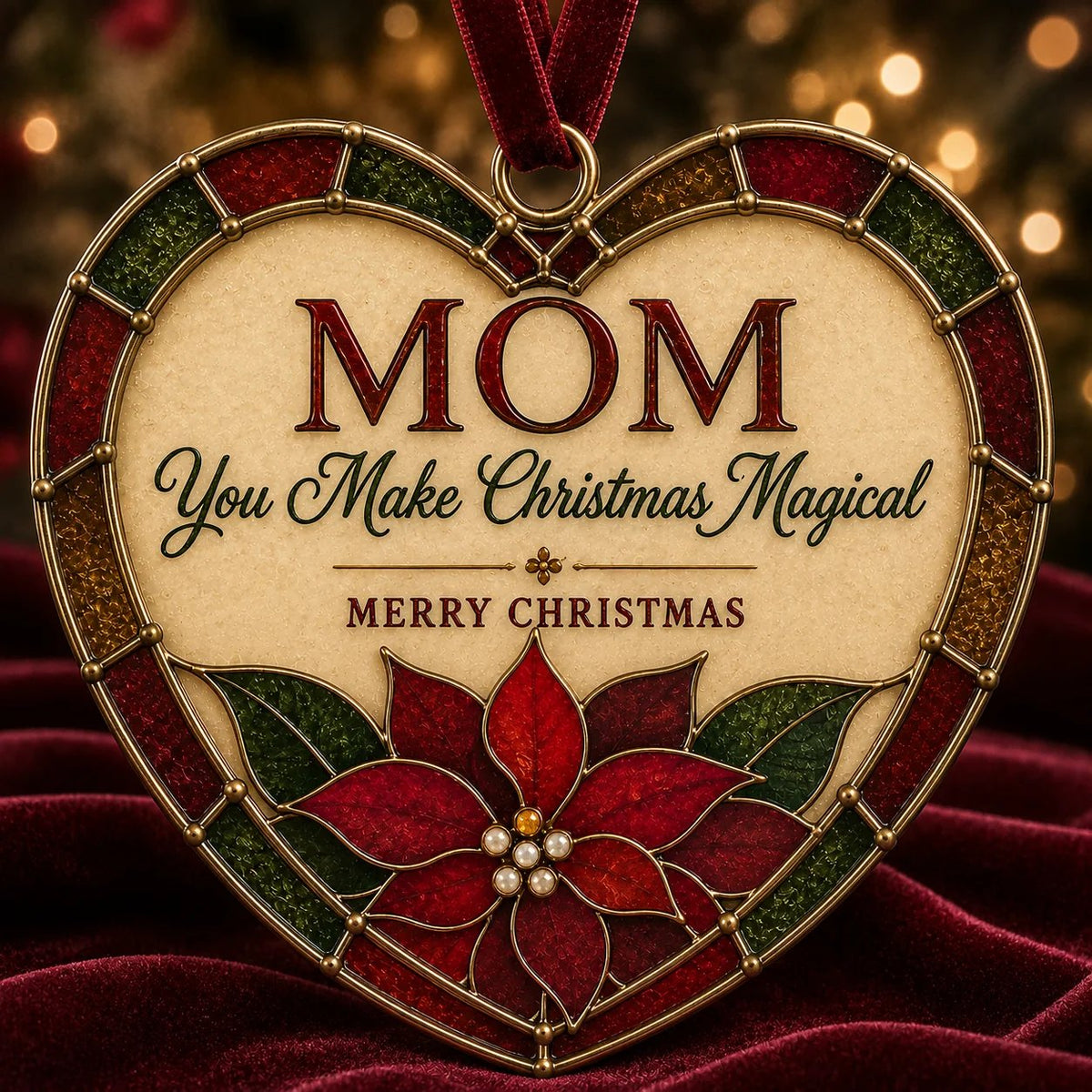 ❤️ Christmas Heart Ornament Collection 🎄