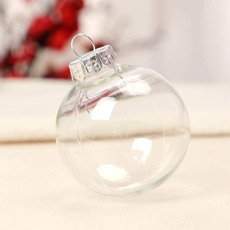 🎄 Clear Christmas Ornament Balls
