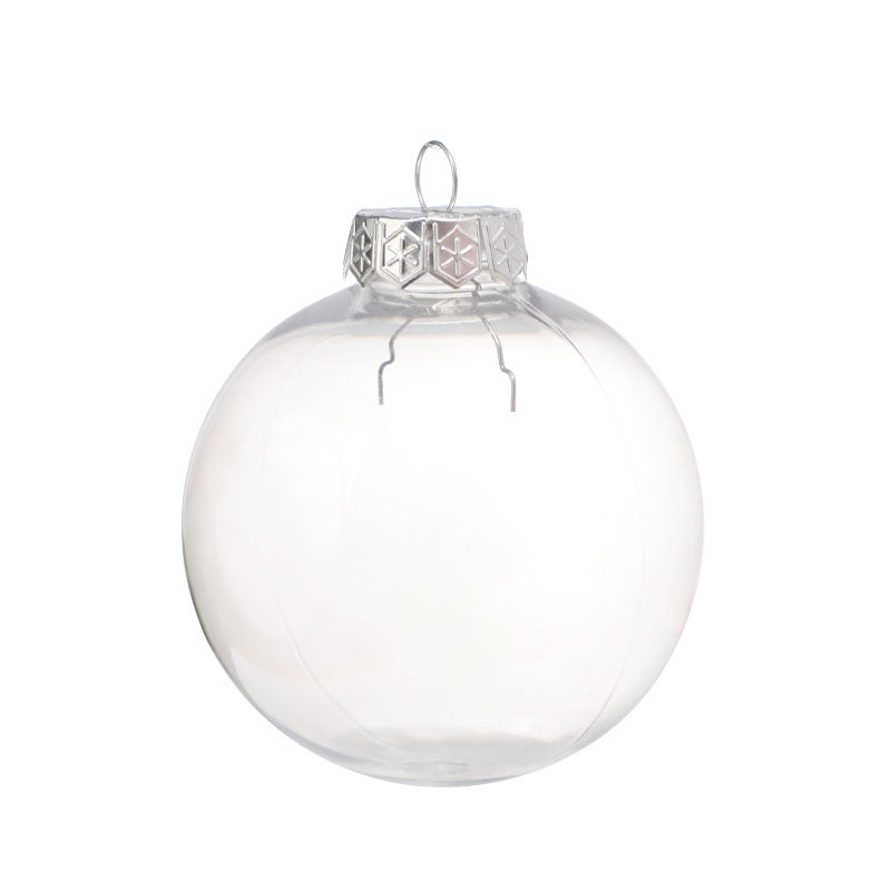 🎄 Clear Christmas Ornament Balls