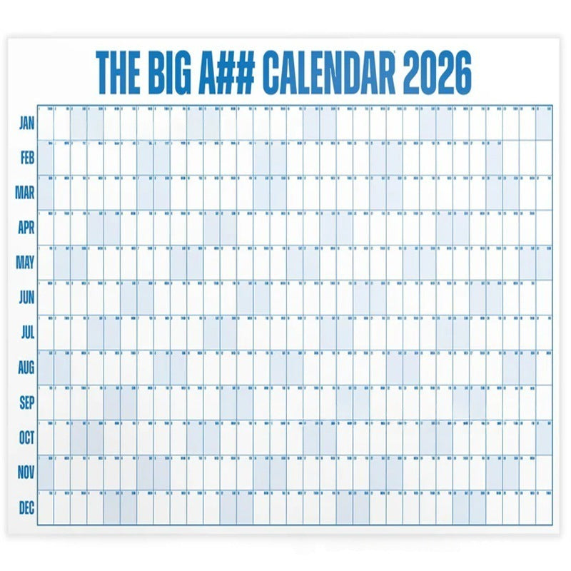 🔥New Year Sale 50% Off🔥The Big A Calendar 2026 - Design Your Amazing 2026!