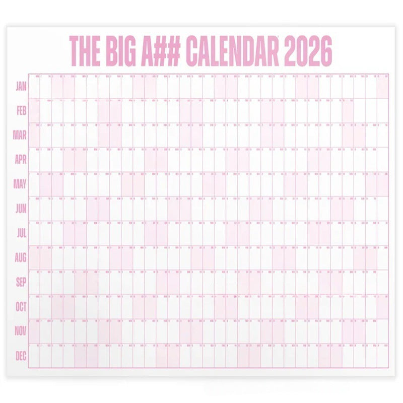 🔥New Year Sale 50% Off🔥The Big A Calendar 2026 - Design Your Amazing 2026!