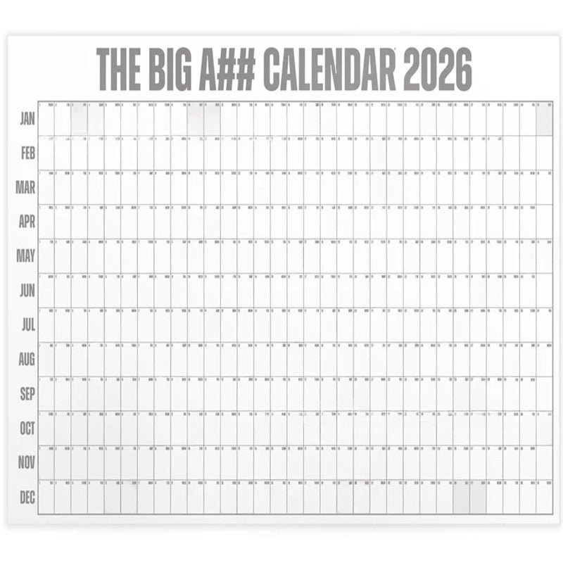 🔥New Year Sale 50% Off🔥The Big A Calendar 2026 - Design Your Amazing 2026!