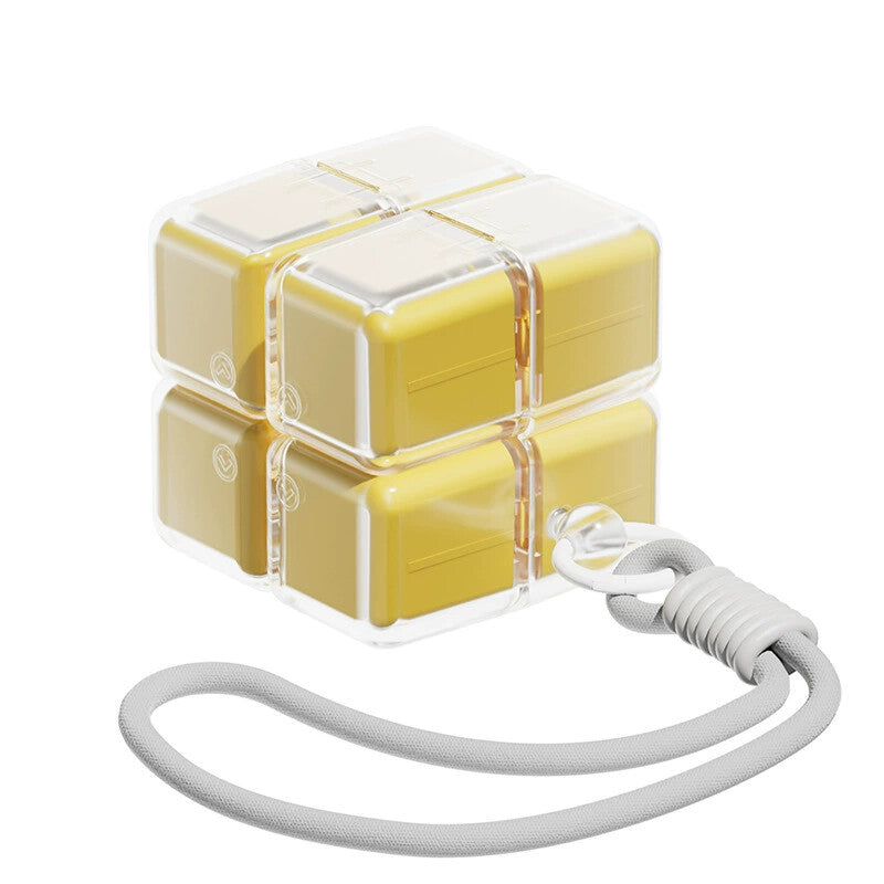 💊 Cube Pill Organizer - Portable 8-Compartment Case