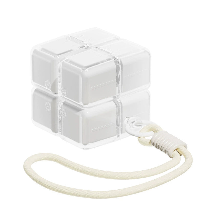 💊 Cube Pill Organizer - Portable 8-Compartment Case