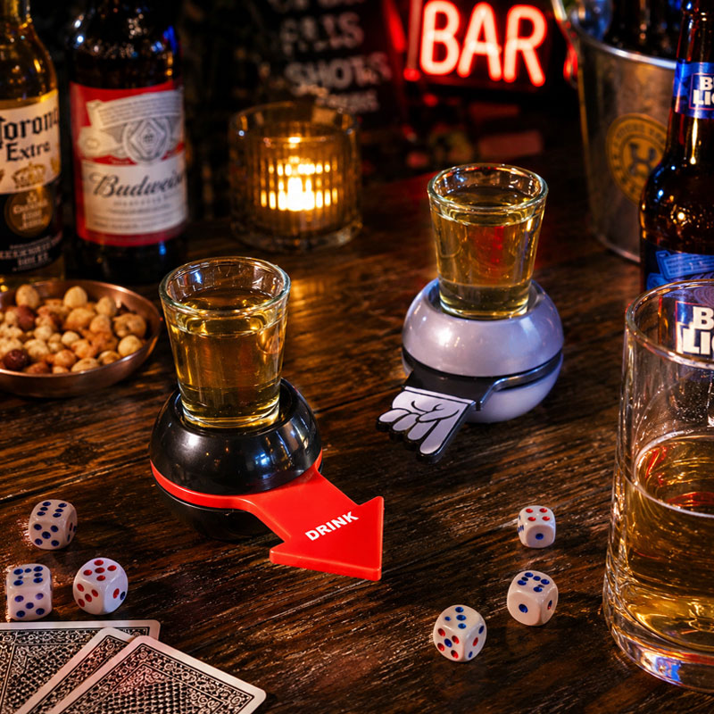 Funny Arrow Pointer Drinking Penalty Spinner for Party Bar Fun 🍻🎯✨