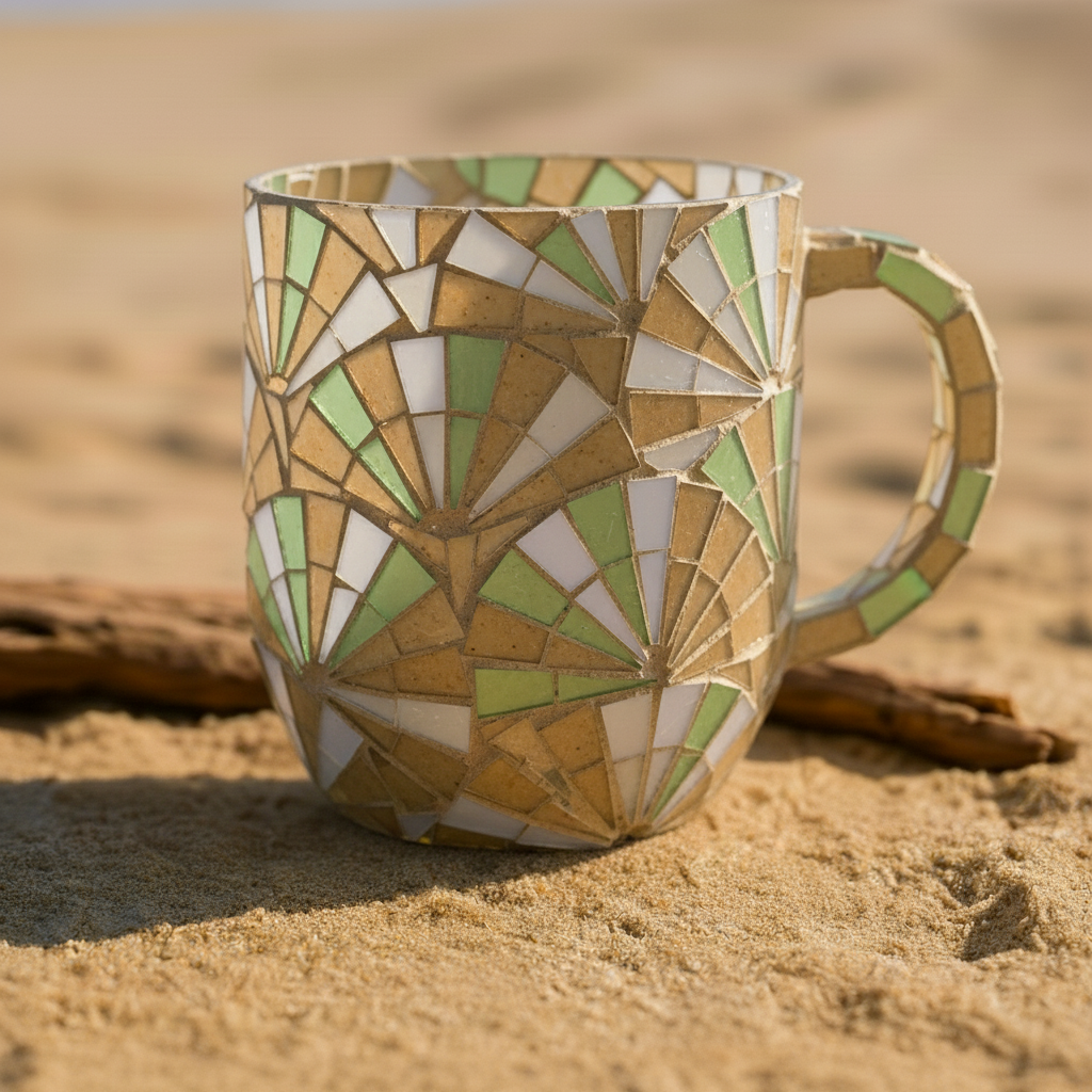 🌊Coastal Mosaic Mug Collection