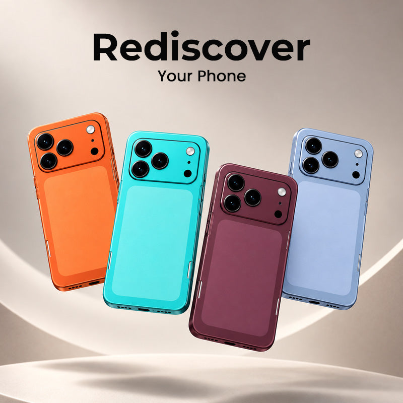 Next-Generation Phone Back Skin — Premium Camera Area and Rear Redesign