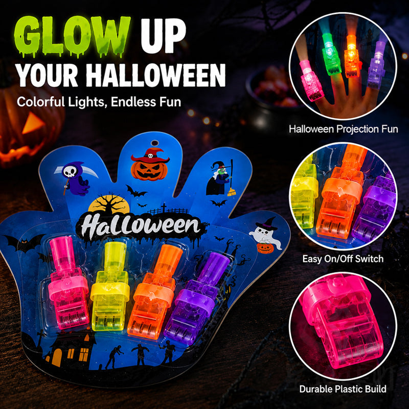 🎃 Halloween Projection Finger Light
