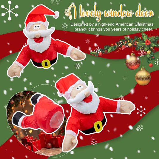 Crashing Reindeer and Santa Claus Set
