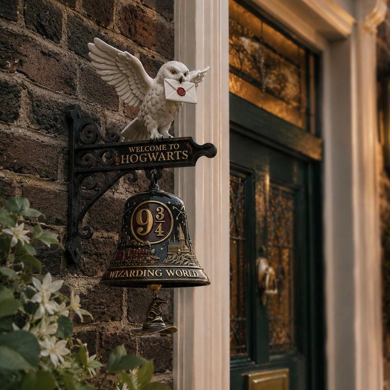 🦉 🔔 Enchanted Owl   Door Bell — Magical   Platform 9¾ Welcome   Chime