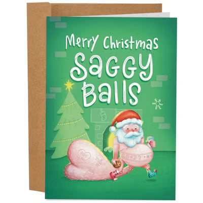 🔥Christmas Sale 49% Off🎄🎅Greetings Funny Inappropriate Christmas Card 9-Piece Set