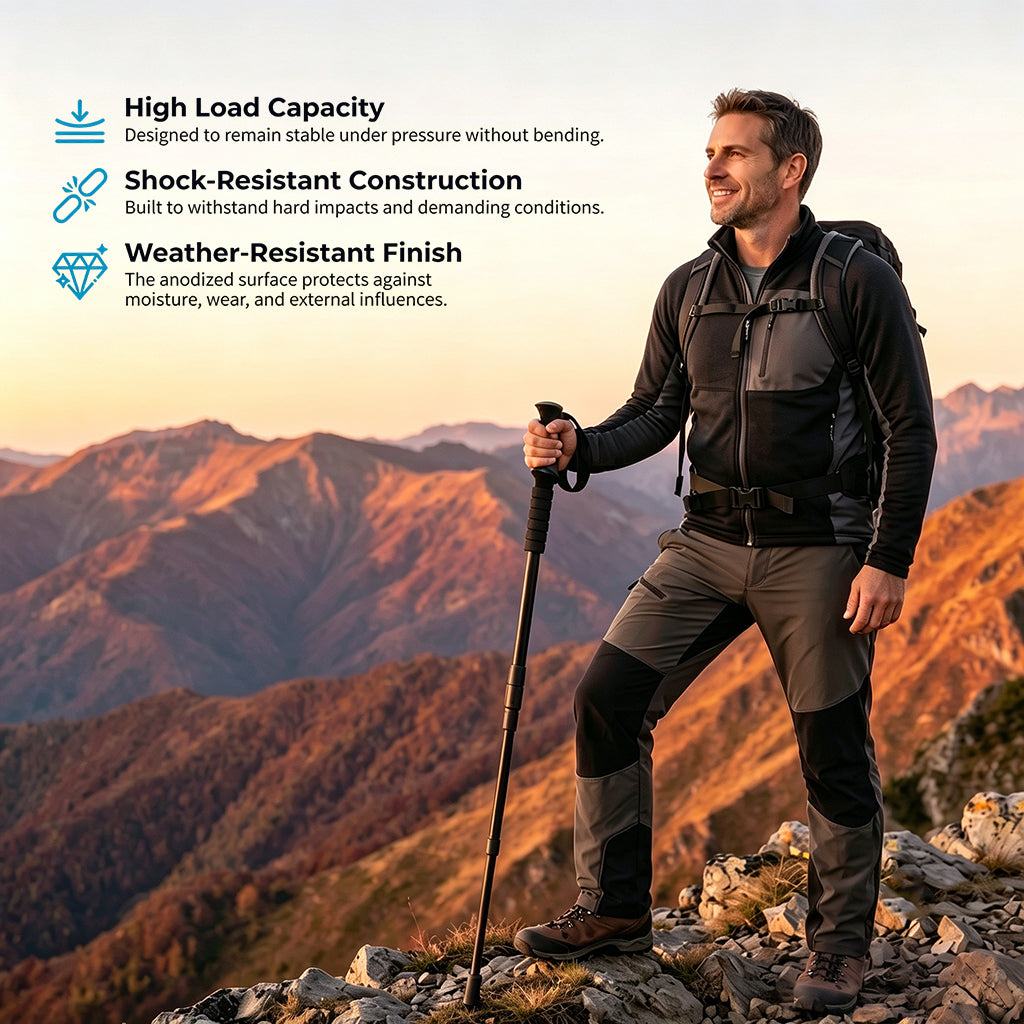 Adjustable Aluminum Hiking Pole
