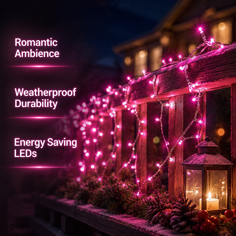 LED String Lights Outdoor Starry Sky Colored Lights Christmas