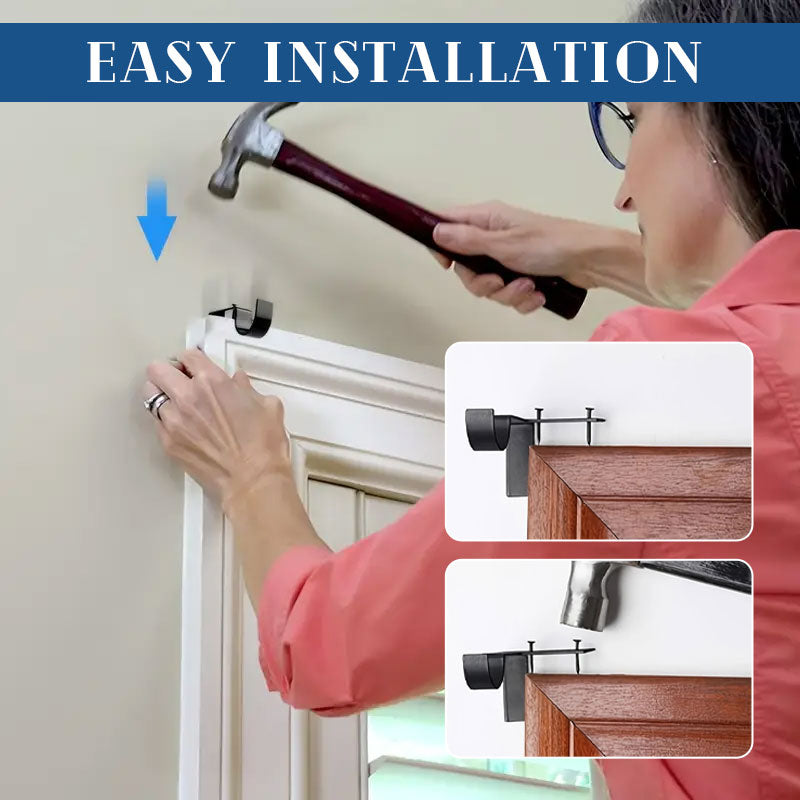 Punch-free Curtain Rod Bracket