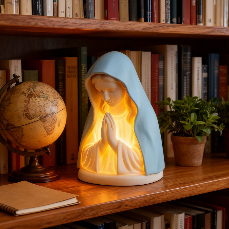 Night light for prayer from the Virgin Mary