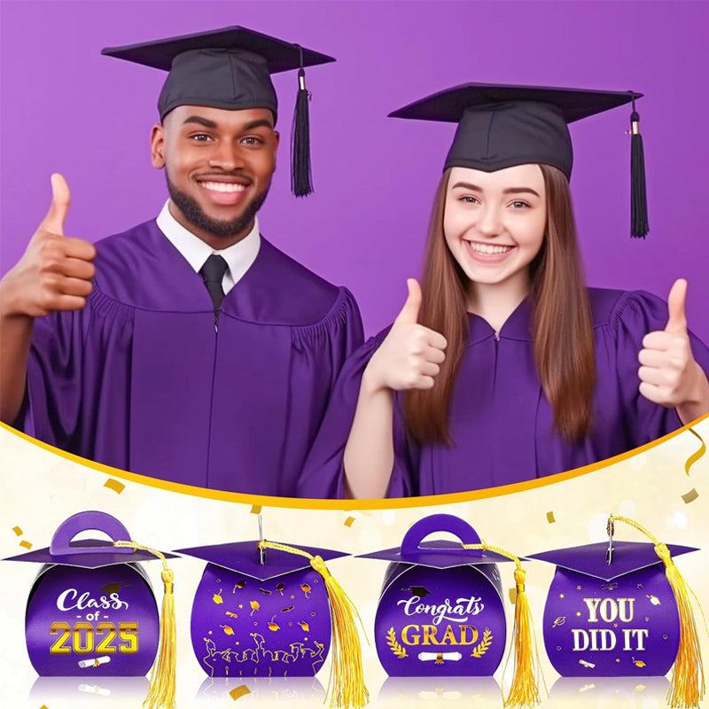 🔥Hot Sale 49% OFF🔥30 Pcs Mini Graduation Cap Candy Cards