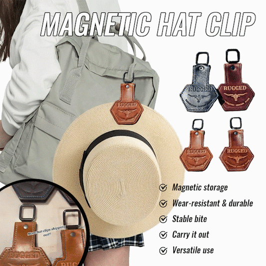 🧢  Handcrafted Magnetic Hat Clip