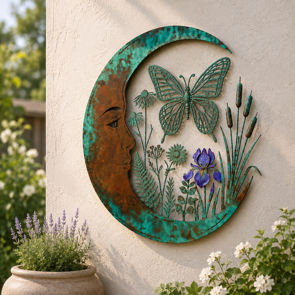 Crescent bee wall decoration ornaments