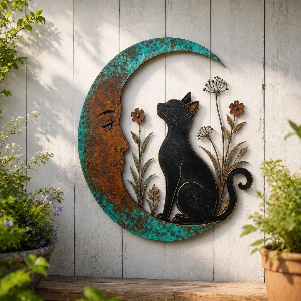 Crescent bee wall decoration ornaments
