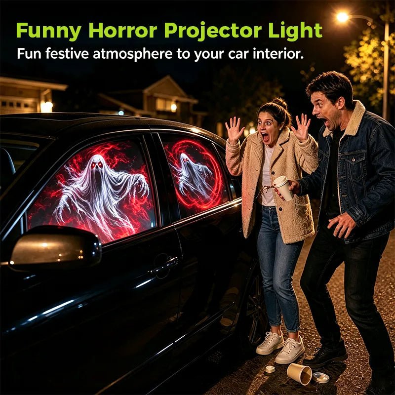 Plug-&-Play HD Star Projector: Halloween 6-Disc Set