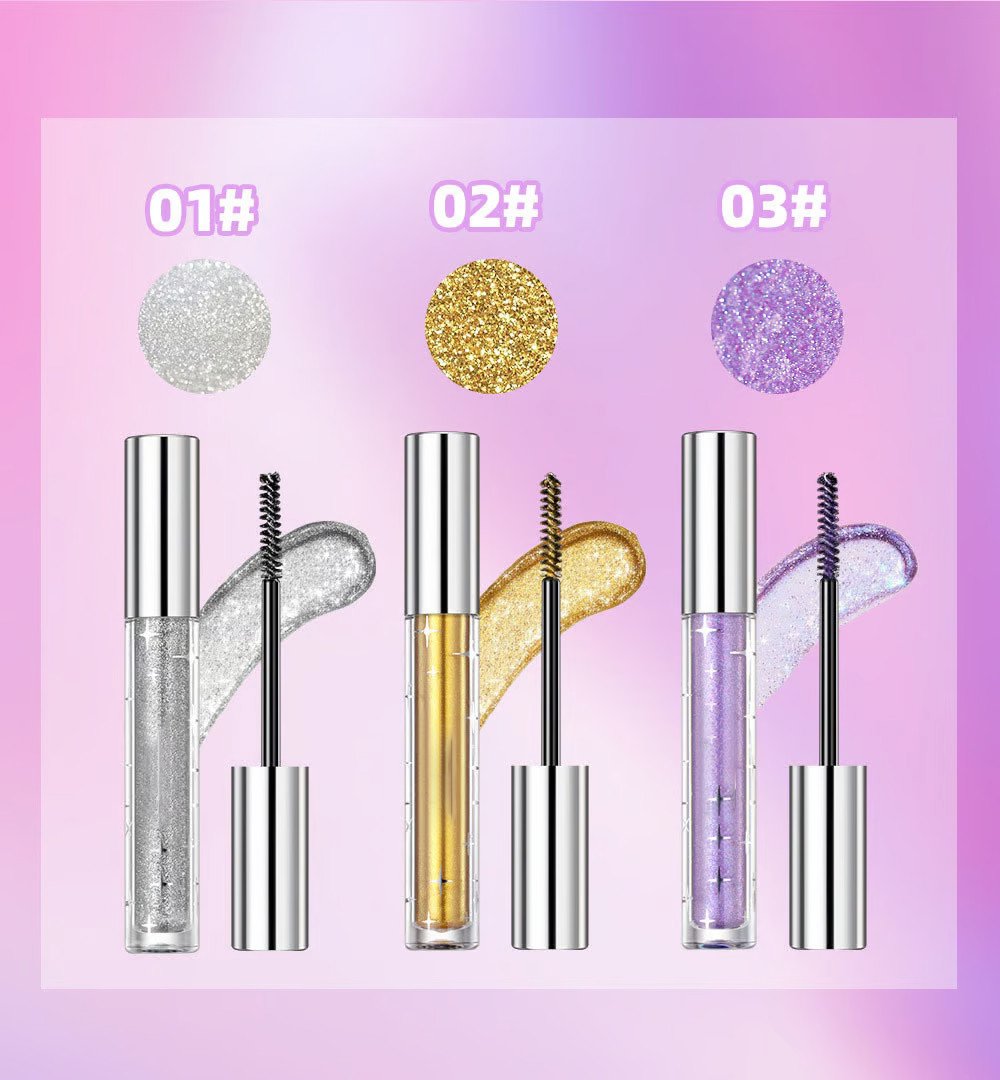 💎BUY 1 GET 1 FREE🌟 Waterproof Diamond Glitter Mascara - Long-lasting Curl, Sparkling Shine, Create Captivating Eyes!