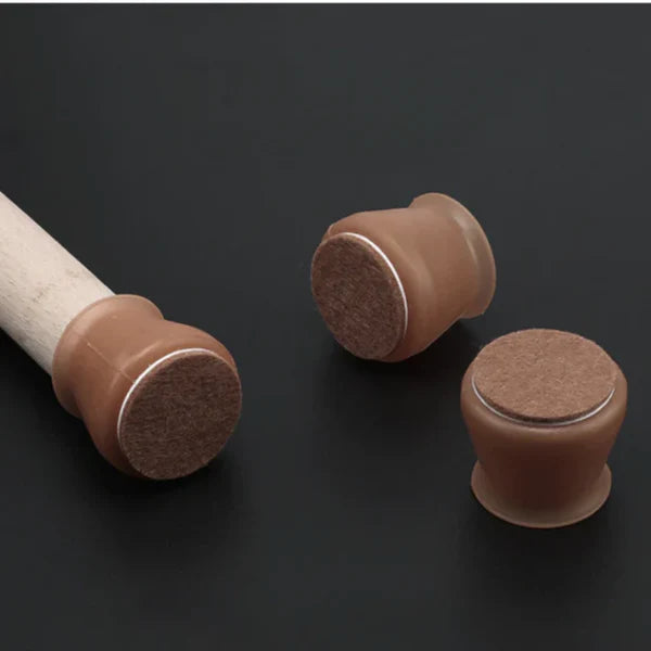 Silikonowe nakładki na nogi mebli (uniwersalne dopasowanie)