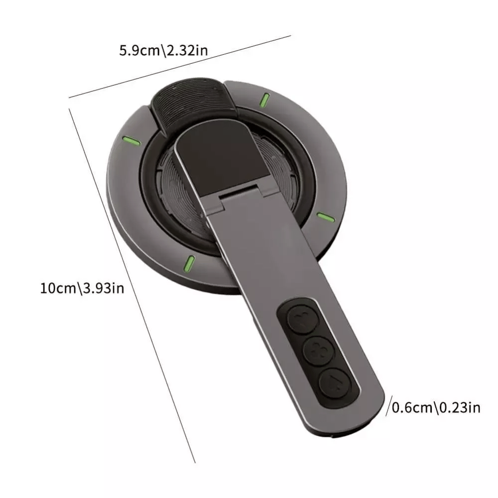 Double-Sided Magnetic Suction Decompression Ring Mobile Phone Bracket