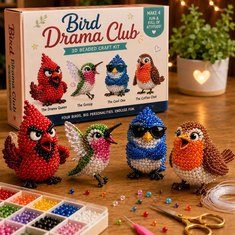 🧵✨Creative Beaded Mini World 3D DIY Kit Collection