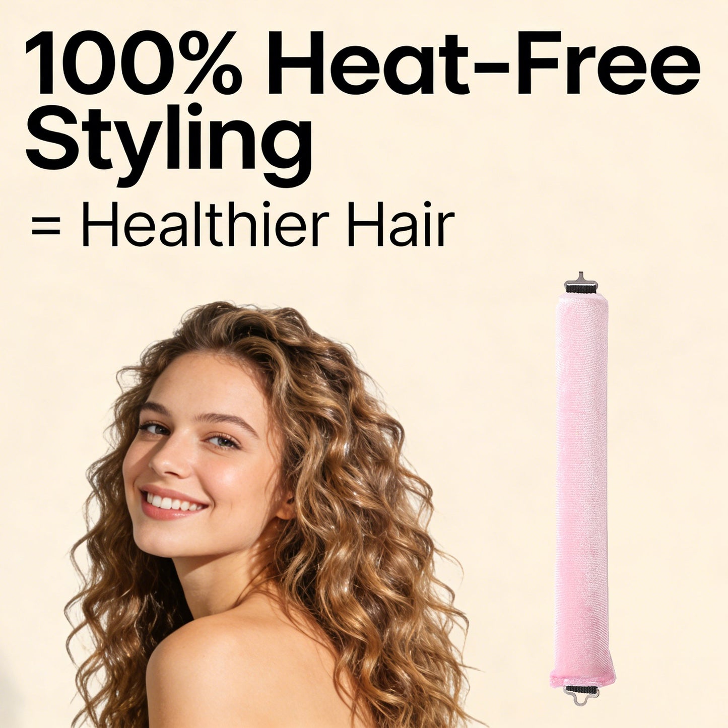 Wake Up With Perfect Curls — Heatless curling iron ✨