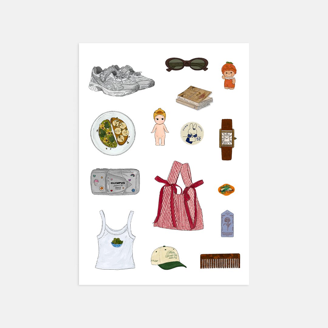 Girlhood Sticker Book💕