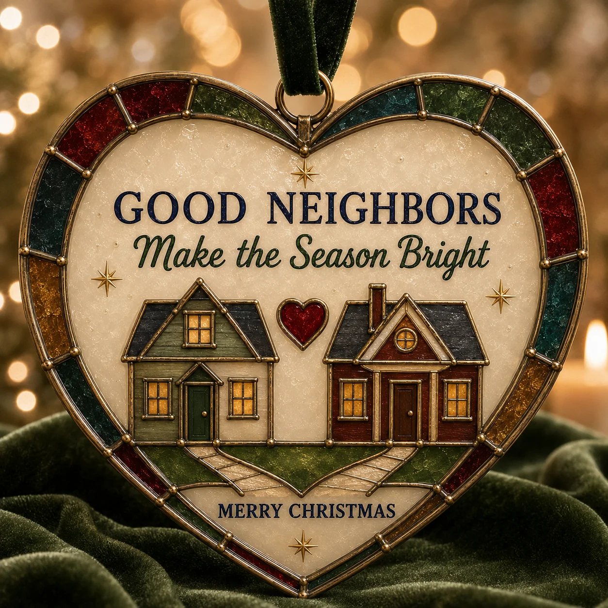 ❤️ Christmas Heart Ornament Collection 🎄