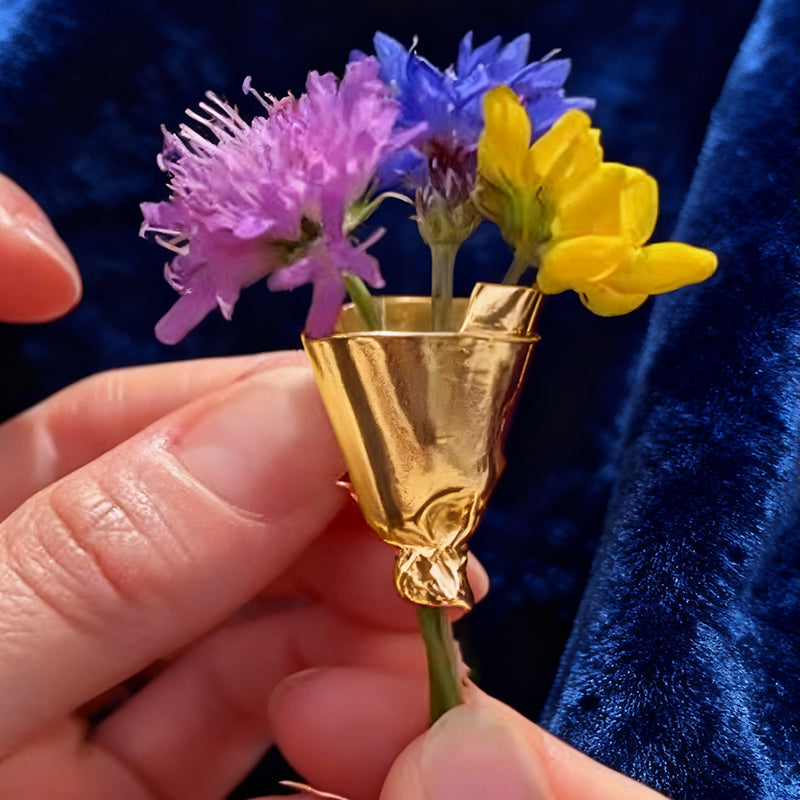 Wearable Flower Bouquet Clip