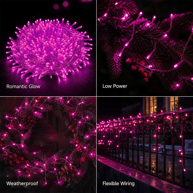 LED String Lights Outdoor Starry Sky Colored Lights Christmas