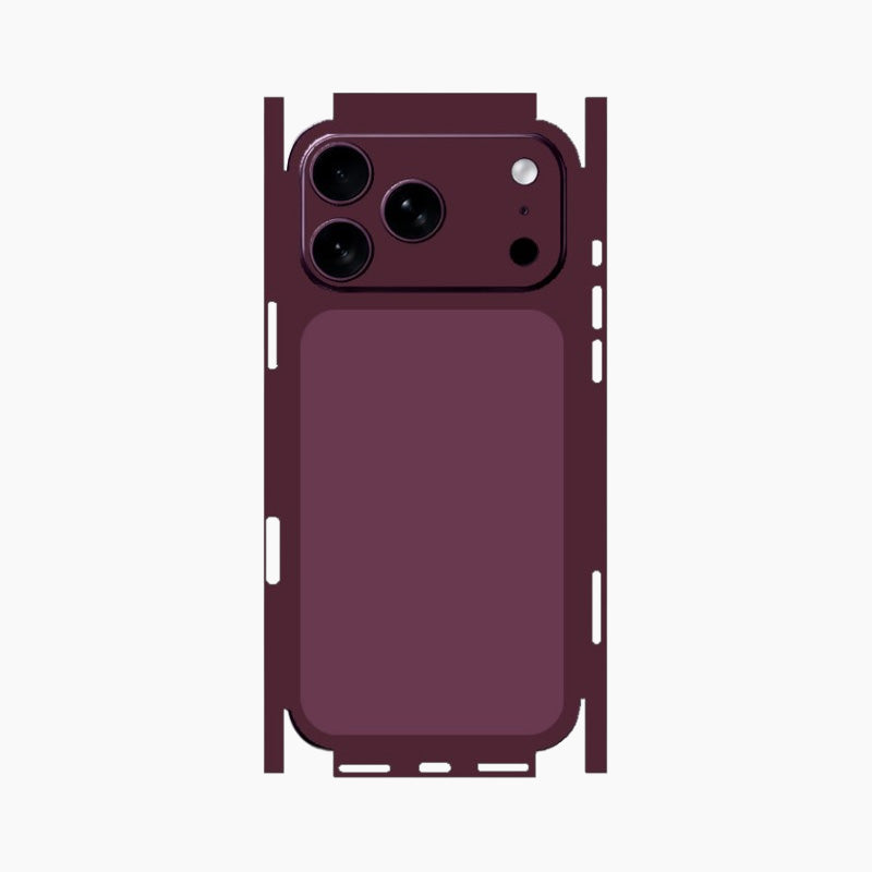 Next-Generation Phone Back Skin — Premium Camera Area and Rear Redesign