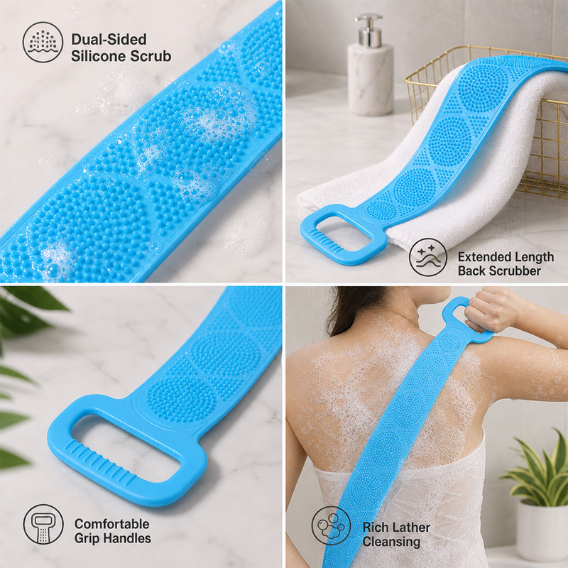 Silicone Back Scrubber for a Refreshing Clean
