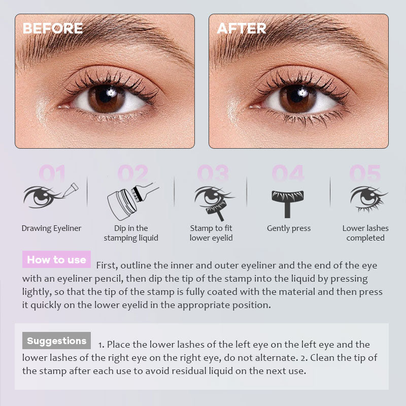 Eyelash Stamping Set