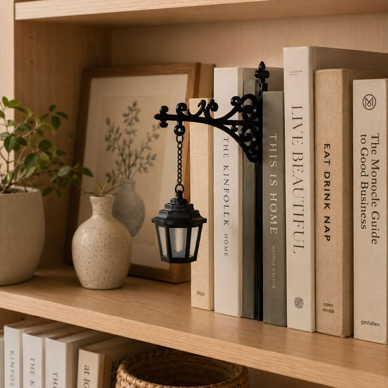 Bookshelf Lantern Light - Library Bookshelf Lighting Lantern