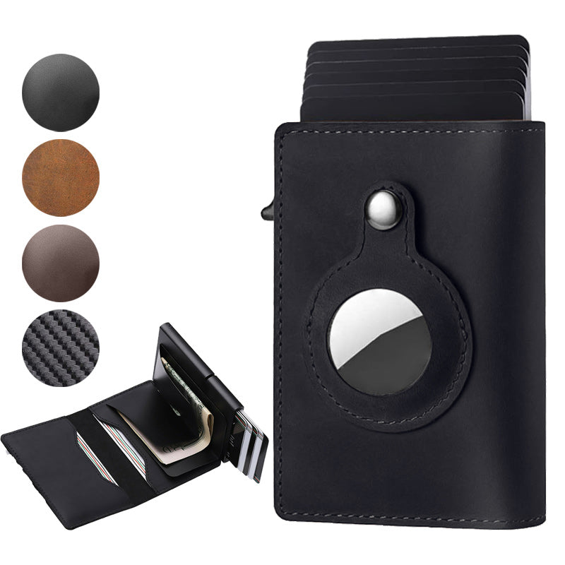 🔥Father's Day Hot Sale-Leather AirTag Wallet（Buy 2 Free Shipping）