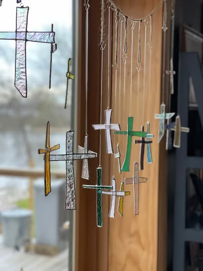 🔥Last Day 49% Off✨Cross Suncatcher 🌈