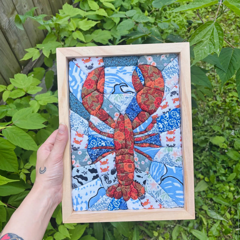 🔥Limited-Time Offer 49% OFF🔥 No-Sew & Cut-Free Fabric Mosaic Wall Art DIY Kit with Frame