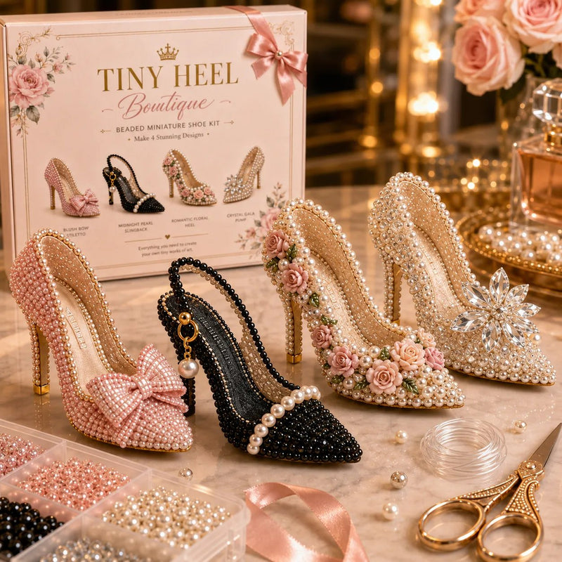 🧵✨Creative Beaded Mini World 3D DIY Kit Collection