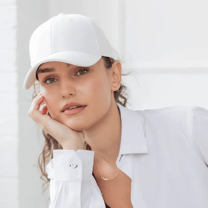 Ponytail Baseball Cap with Magnetic Closure