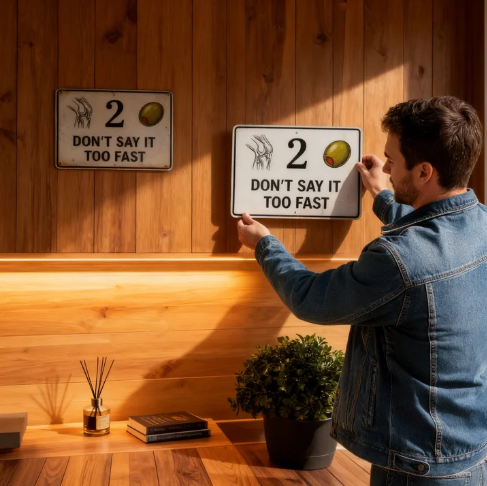 Funny Dad Joke Tin Sign