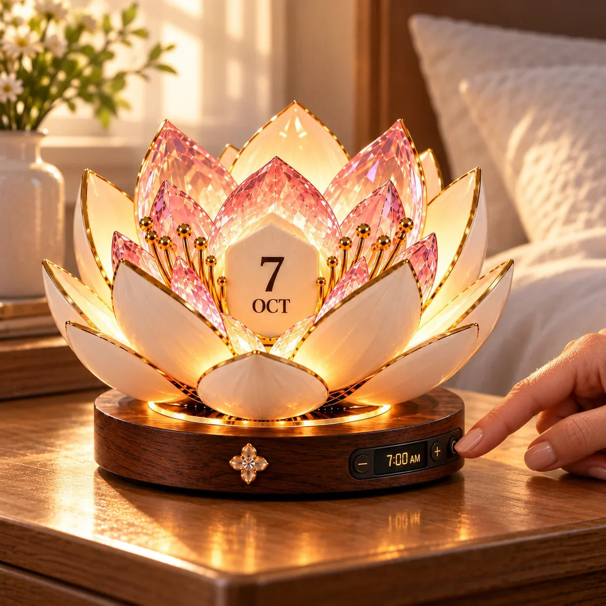 ⭐2026 UK Sale: Up to 50% OFF -✨DailyBloom™ – Automatic Blooming Perpetual Calendar