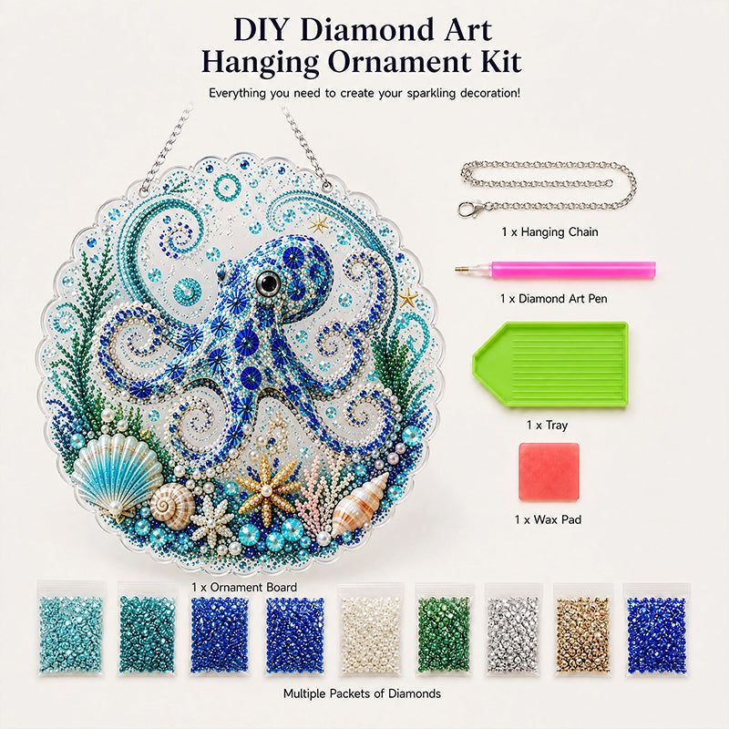 Handmade Acrylic Ocean DIY Hanging Decor