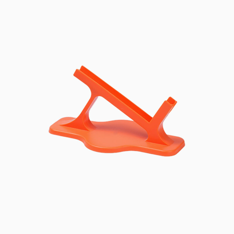 Ergonomic mobile phone and tablet stand for lying on your side in bed