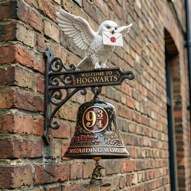 🦉 🔔 Enchanted Owl   Door Bell — Magical   Platform 9¾ Welcome   Chime